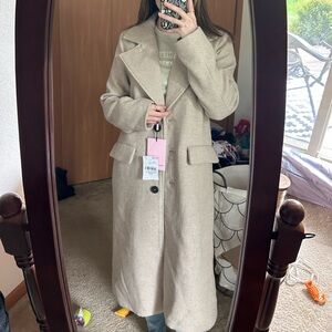 Beige Long Coat